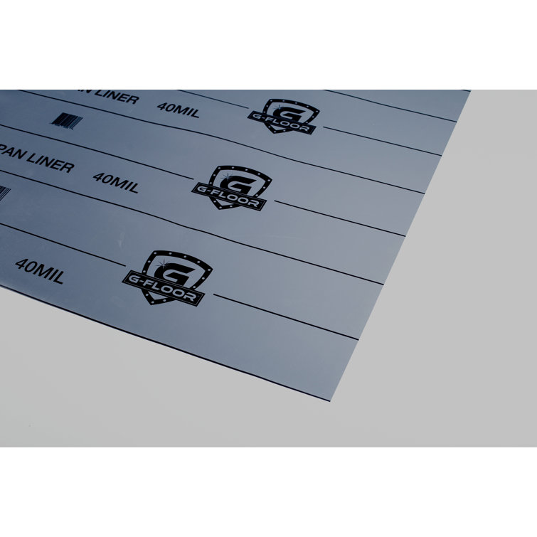 GFloor Shower Pan Liner 4 Ft. X 50 Ft. Roll 40 Mil Solid Pvc Wayfair Canada